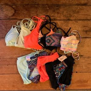 11 piece swim suit mix and match bundle